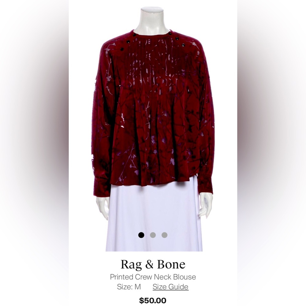 Rag & Bone Blouse EUC!